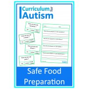 Safe Food Preparation Cards & Worksheets